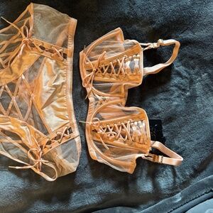 Honey Birdette Shannon Bra- Apricot